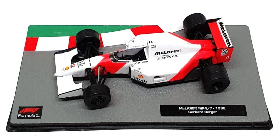 Ixo Altaya escala 1/43 21023A - F1 McLaren MP4/7 1992 - Gerhard Berger Foto 4 de 4