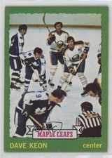 1973-74 Topps Dave Keon #85 HOF sq1