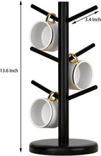 Mug Holder Tree, Coffee Mug Holder Countertop, Coffee Cup Holder