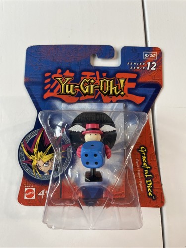 NEW IN BOX Graceful Dice Yu-Gi-Oh! 2004 Mattel Mini Figure 2" Series 12 B9976