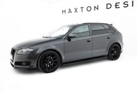 Maxton Design Seitenschweller Ansatz (Paar) Passend FüR Audi A3 Sportback 8P / 8