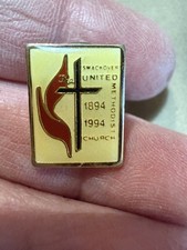 Vintage Smackover United Methodist Church Centennial 1894-1994 Lapel Pin TL Corp