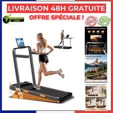 Tapis de marche pliable inclinable 16% LONTEK 10 km/h X5F