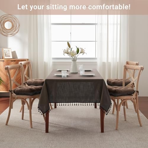 Chair Cushions for Dining Chairs Set of 1, Kitchen 1 Count(Pack of 1) Brown - Bild 6 von 6