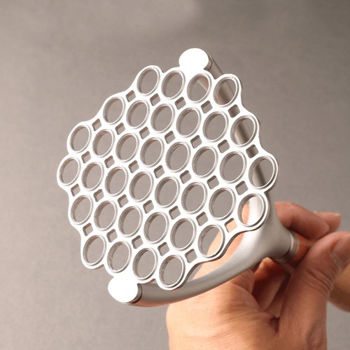 NUEVO Triturador de patatas de alta resistencia grande de acero inoxidable para cocina - Imagen 8 de 8