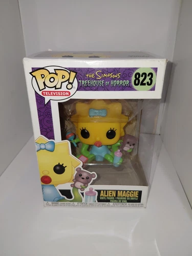 Funko Pop! Television The Simpsons 823 Alien Maggie Vinyl Figure