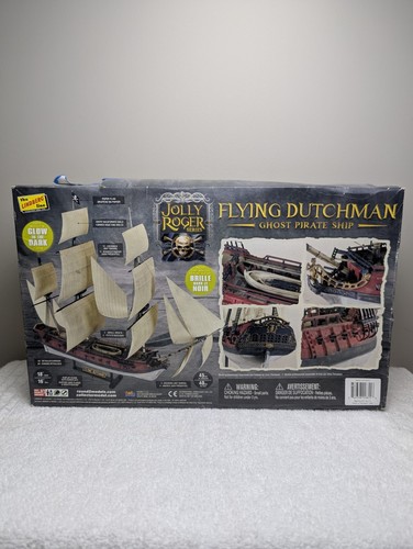 Flying Dutchman Ghost Pirate Ship Kit- 1:130 scale by Lindberg #HL218/12 NIB