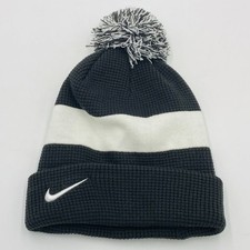 NIKE BEANIE Winter Knit Hat w/ Removable Pom DH2412-010 - Unisex Snowboarding