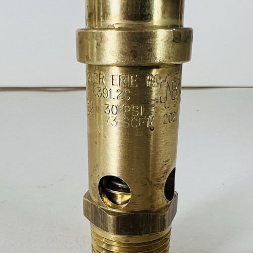 Air Compressor Relief Pressure Valve 1/2" NPT 30 PSI Tank Pop Off CRN0606391 - Picture 7 of 10