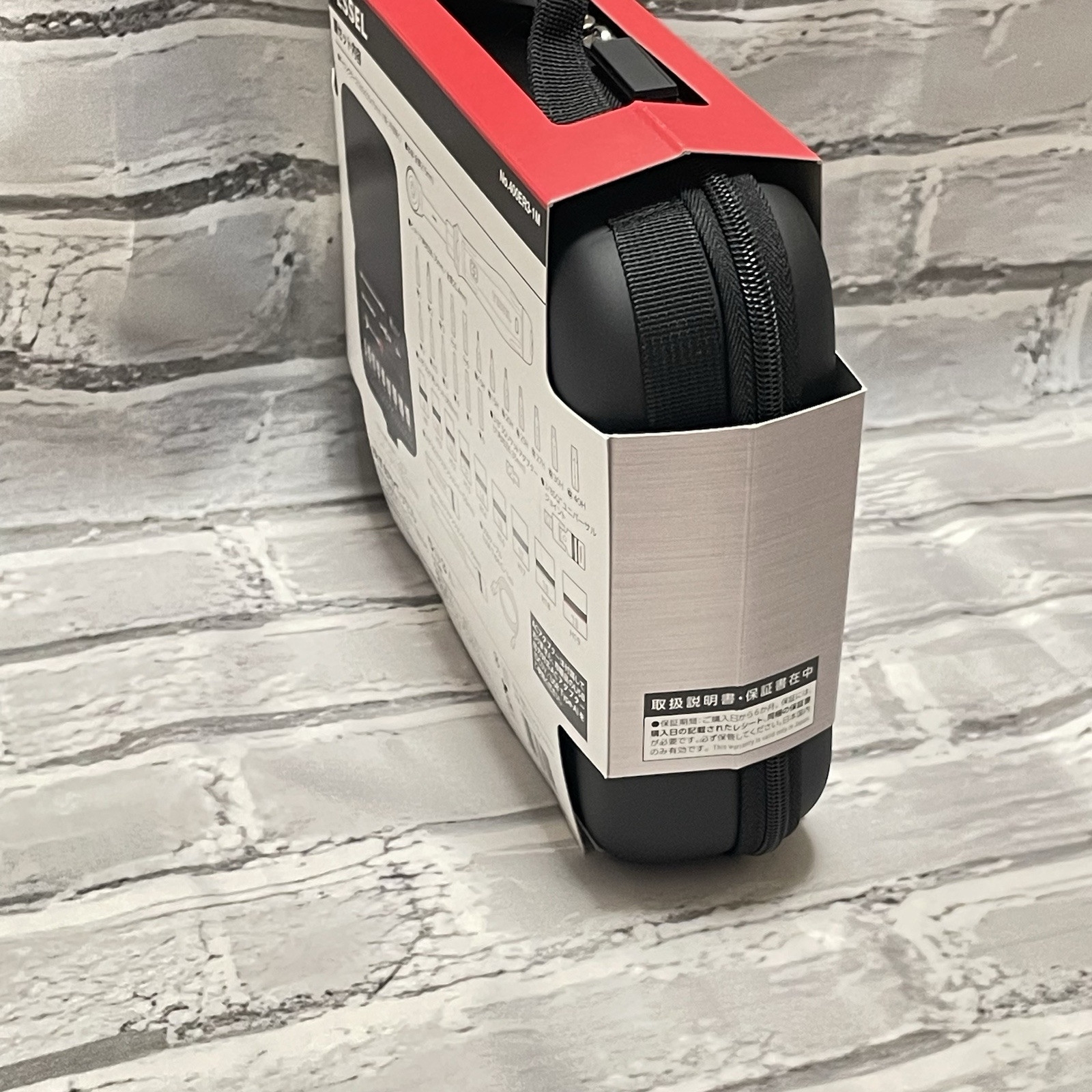 VESSEL 400ER3-1M Cordless Electric Slim Ratchet Set w/31 Socket Bits Black Japan