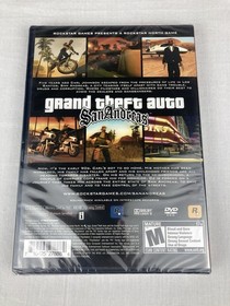 GRAND THEFT AUTO SAN ANDREAS GREATEST HITS VIDEO GAME FOR PS2 PLAYSTATION 2 NEW!
