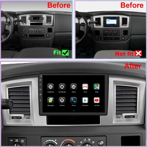 Radio QLED 8 Core per Dodge RAM 1500/2500/3500 2006 2007 2008 Aggiornamento Touch S... - Foto 2 di 6