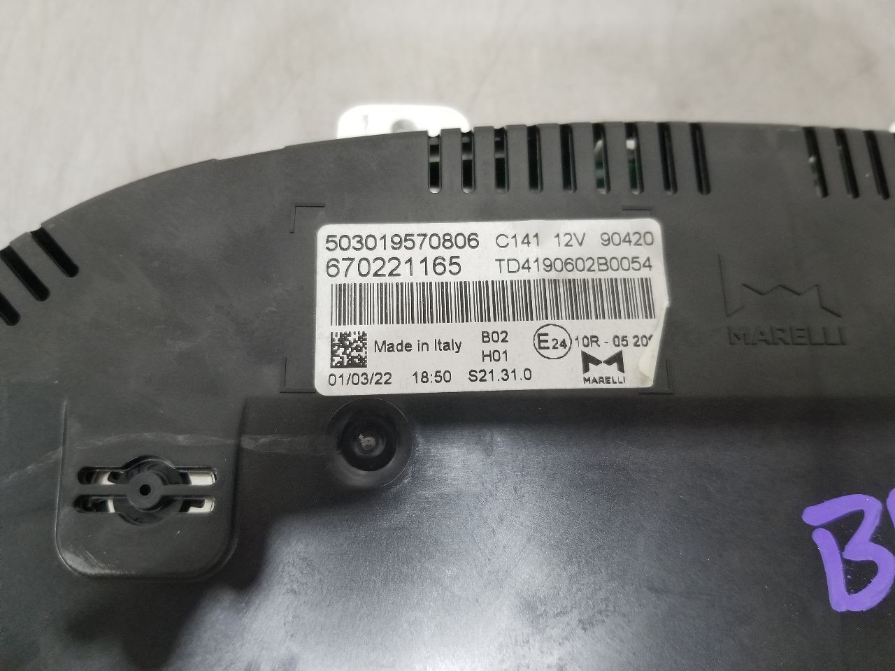 22 2022 MASERATI LEVANTE MODENA S 3.8L SPEEDOMETER INSTRUMENT GAUGE CLUSTER 