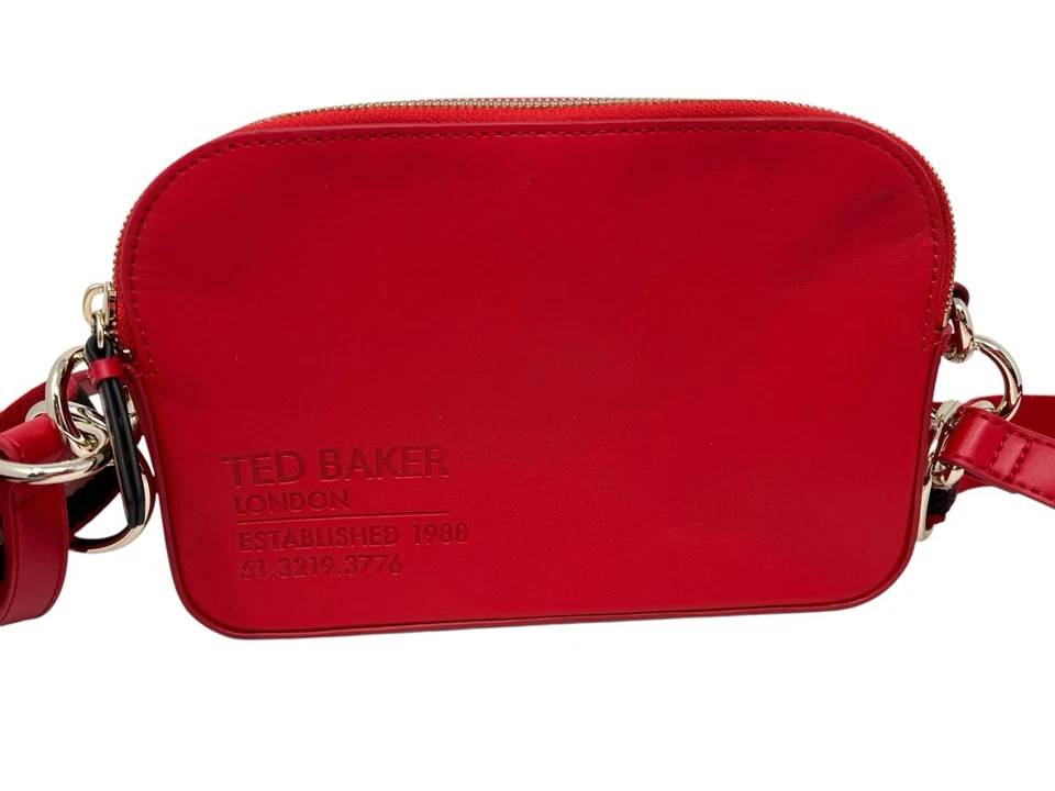 TED BAKER LONDON Red Crossbody Darcelo Camera Bag - Image 2 of 4