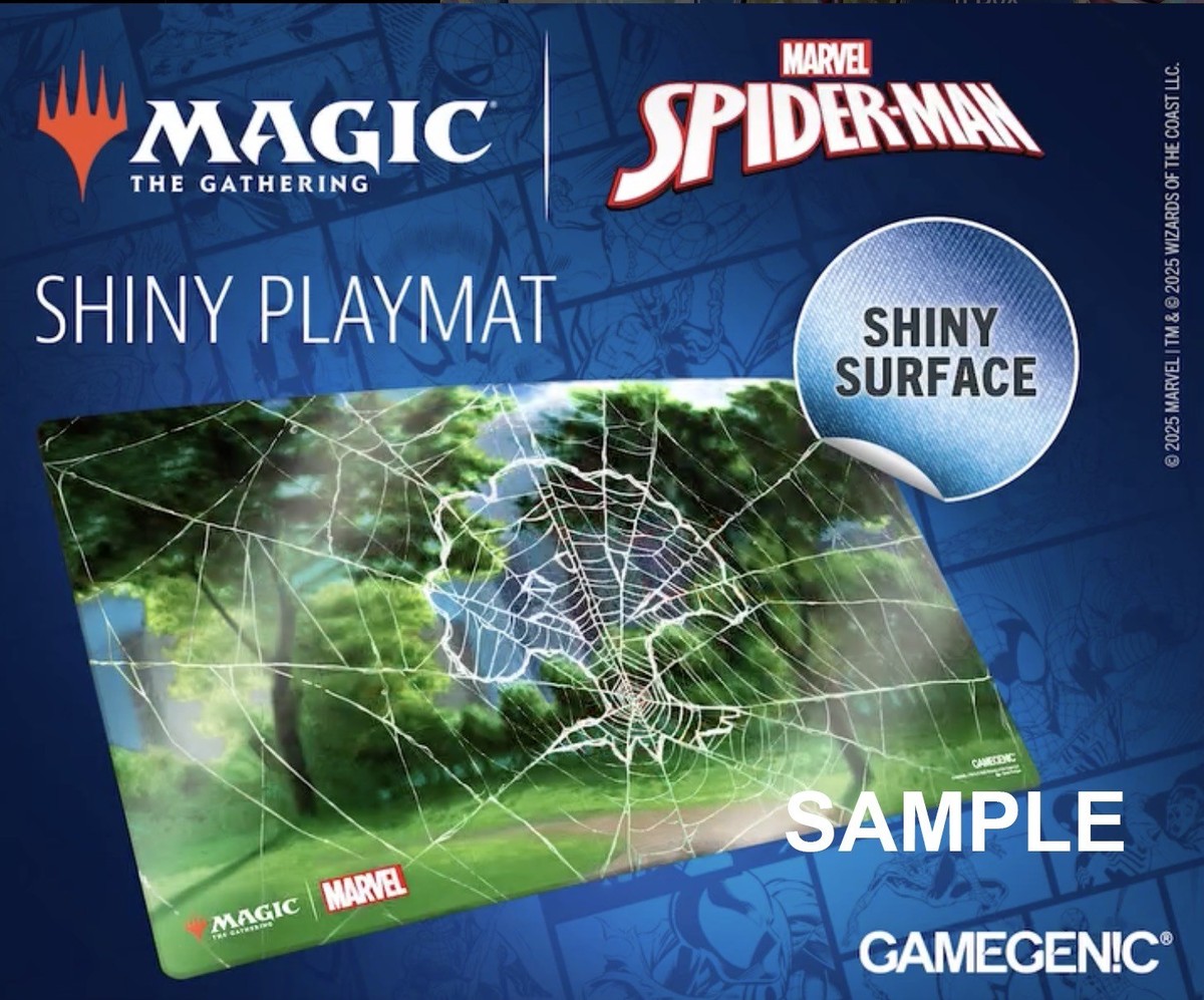Magic MTG MagicCon Atlanta 2025 Spider-Man GameGenic playmat set