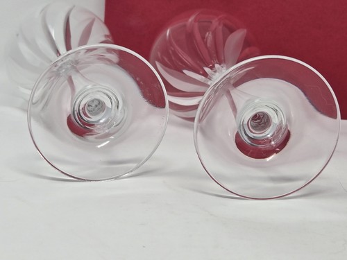 Copas de vino Gorham Crystal Ardent # 1738811 | Juego de 2 N.W.O.B. - Imagen 3 de 7