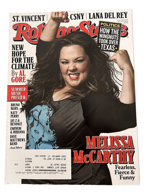 Rolling Stone Magazine Issue 1212/1213 Melissa McCarthy July 2014 Lana Del Rey