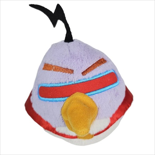 Angry Birds Space Lazer Chuck Purple Bird 5" Plush Stuffed Toy