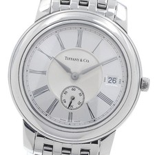 TIFFANY&Co. Mark round Small seconds Silver Dial Quartz Men's Watch_948571