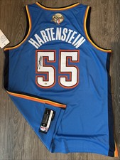 Isaiah Hartenstein Oklahoma City Thunder Autograph Signed Finals Jersey! Psa Coa