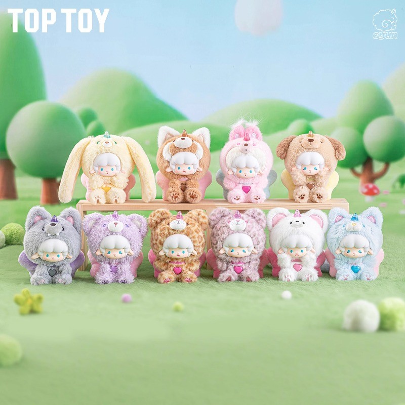 TOPTOY Gyun Big Tailed Critter Crew Series Blind Box Figure Brand
