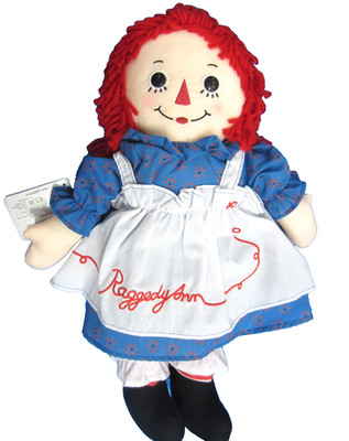 17''  SOFT RAGGEDY ANN  LOVABLE TOY DOLL