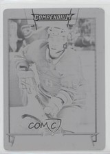 2017-18 Upper Deck Compendium Printing Plate Black 1/1 Charles Hudon #714 1hh