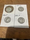 Washington Quarter Lot (4), Pre 65 90% Silver!
