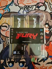 Kingston Fury RGB 32GB (16GBx2) 5200MHz DDR5 XMP RAM (KF552C40BBAK2-32)