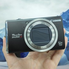 Canon PowerShot SX200 lS 12.1MP 12x Optical Zoom CCD Digital Camera Brown