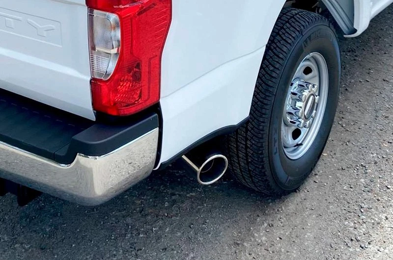 For Ford F-250 Super Duty 20-24 Exhaust System Swept Side Stainless Steel Foto 2 de 2