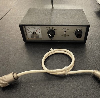 Vanco SWR-3 SWR & Field Strength Power Modulation Meter - WORKS