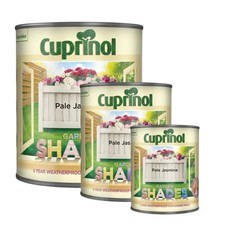 Cuprinol Garden Shades 6 Year Weatherproof Wood Paint Outdoor Fence Pale Jasmine