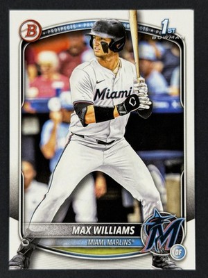 Max Williams 2025 Bowman Draft - #BD-68