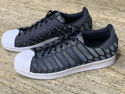 Adidas Superstar Xeno Black Reflective Sneakers Men’s 10