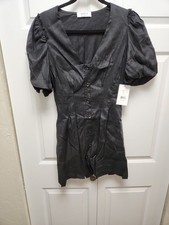 Bailey 44 NWT OLINDA Size Small Elegant Black Women's Dress $268 MSRP USA Made