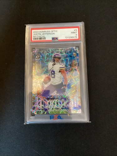 2024 Optic Justin Jefferson Mythical CASE HIT PSA 9!!