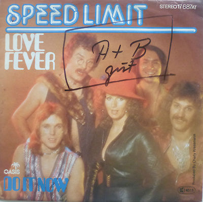 7'' 1977 RARE ! SPEED LIMIT : Love Fever // MINT-? \