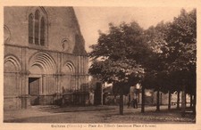 CPA 33 - GITARREN (Gironde) - Place des Tilleuls (alter Place d'Armes)