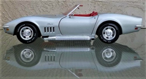 Corvette Chevrolet Race Car Chevy55Racing57Racer1963Custom Built1 18Metal Body12 - Picture 6 of 7