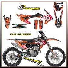 Blackbird Ktm Sx 125 16 17 Kit Grafiche Adesivi Max Bianconcini Graphics For Sale Ebay