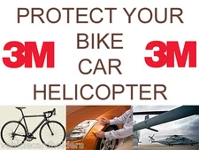 Helicopter Bike Frame Protection Tape 8671HS Strong Clear Protective Film by 3M