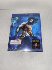 Aquaman + BLURAY + DVD + DIGITAL (EXPIRED)? **READ TARGET EXCLUSIVE LENTICULAR