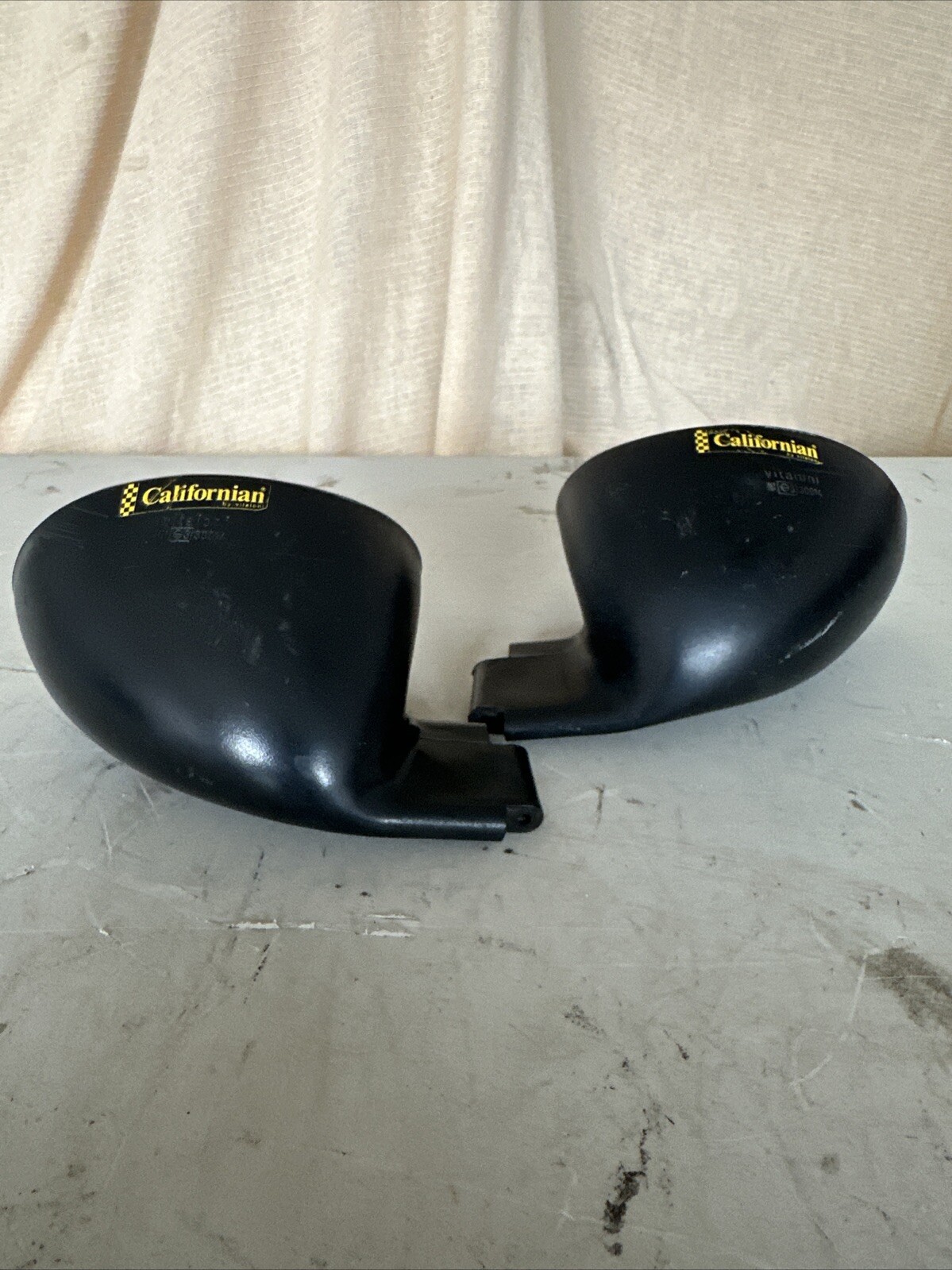 Vintage Pair Of Ferrari 308 Exterior Side Rear View Mirrors Vitaloni Californian