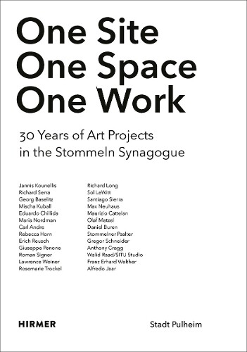 Achim Zweite One Site. One Space. One Work (Copertina rigida)