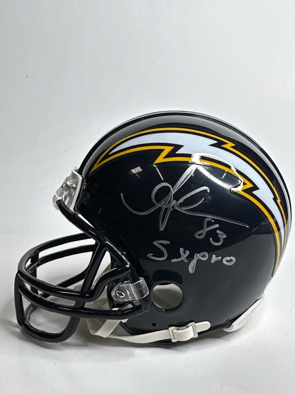 Anthony Miller Autographed Signed San Diego Chargers TB Mini Helmet '5x Pro' PSA AI58318 
