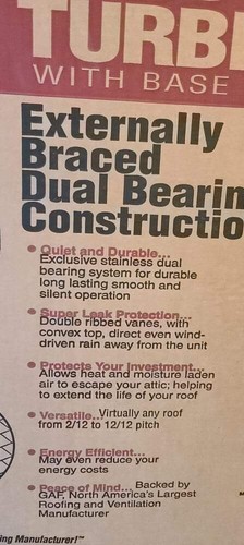 Master Flow 12-inch Mill Galvanized Externally Braced Dual-Bearing Wind Turbine - Bild 3 von 4