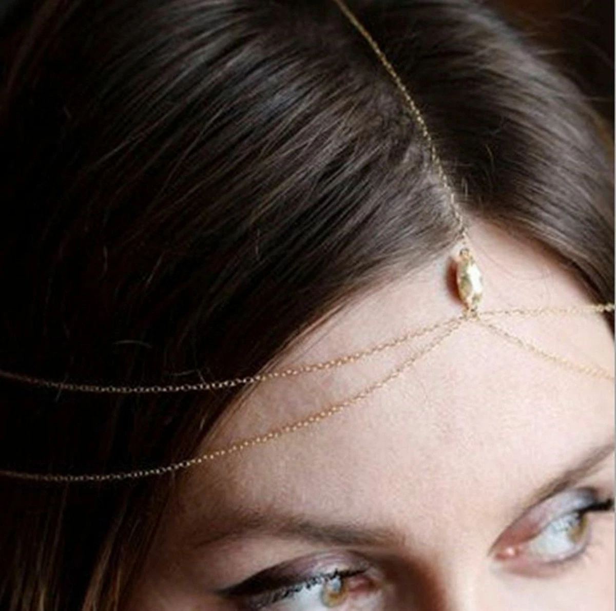 Hair chain deals gold