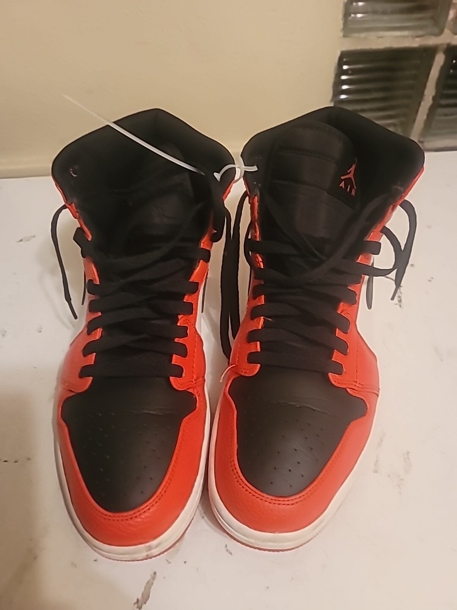 Size 9.5 - Air Jordan 1 Retro High Rare Air - Max Orange (332550-800) Air Jordan 1 Rare Air  main image 2