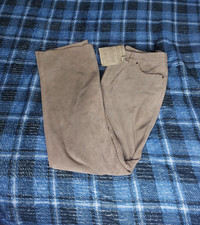 Harley Davidson Women's riding suede/leather pants. Size 38 /10 Tan Fast Ship